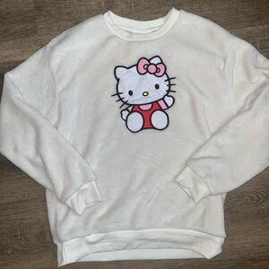 Super cute Hello Kitty Sanrio white sweater